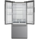 Forno 30-inch, 17.5 cu. ft. Counter-Depth French 3-Door Refrigerator with Interior Ice Maker FFFFD1974-31SBFFFFD197431SB