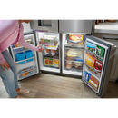 Whirlpool 36-Inch Counter Depth 4 Door Refrigerator with Ice Maker in Door ( Fingerprint Resistant Stainless) (WRQC7836RZ)