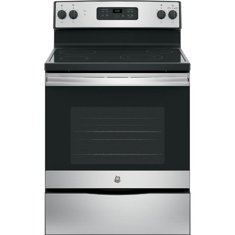 GE 30-inch Freestanding Electric Range JBS60RKSS (JBS60RKSS)