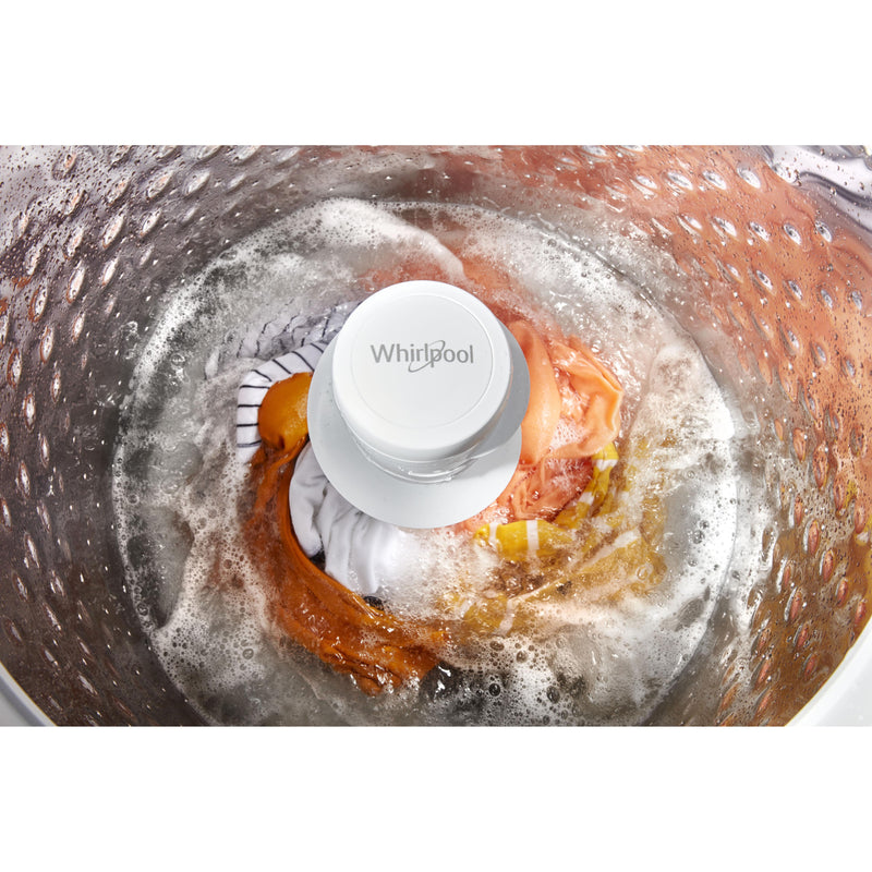 (WTW5105HW) Whirlpool 4.7 cu.ft. Top Loading Washer with Adaptive Wash Technology WTW5105HW