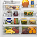 Whirlpool 30-inch, 18.7 cu. ft. Bottom Freezer Refrigerator with Ice WRB329DMBM (Stainless Steel)WRB329DMBM