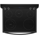 Whirlpool 30-inch Freestanding Electric Range with 5 Elements WFE505W0HB