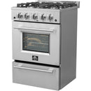 Forno 24-inch Freestanding Gas Range with Convection Technology FFSGS6272-24FFSGS627224