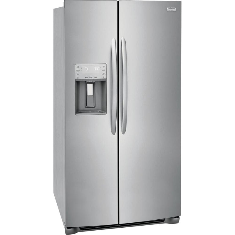 (GRSS2652AF) Frigidaire Gallery 36-inch, 25.6 cu.ft. Freestanding Side-by-Side Refrigerator with Ice and Water Dispensing System GRSS2652AF