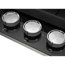 KitchenAid 30-inch Built-in Gas Cooktop with 5 Burners KCGG530PBL (KCGG530PBL)
