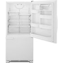 Whirlpool 30-inch, 18.6 cu. ft. Bottom Freezer Refrigerator WRB119WFBW