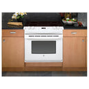 GE 30-inch, Drop-In Electric Range with Ceramic Glass Cooktop JD630DTWWJD630DTWW