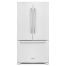 KitchenAid 36-inch, 20 cu. ft. French 3-Door Refrigerator with Interior Water Dispenser KRFC300EWHKRFC300EWH