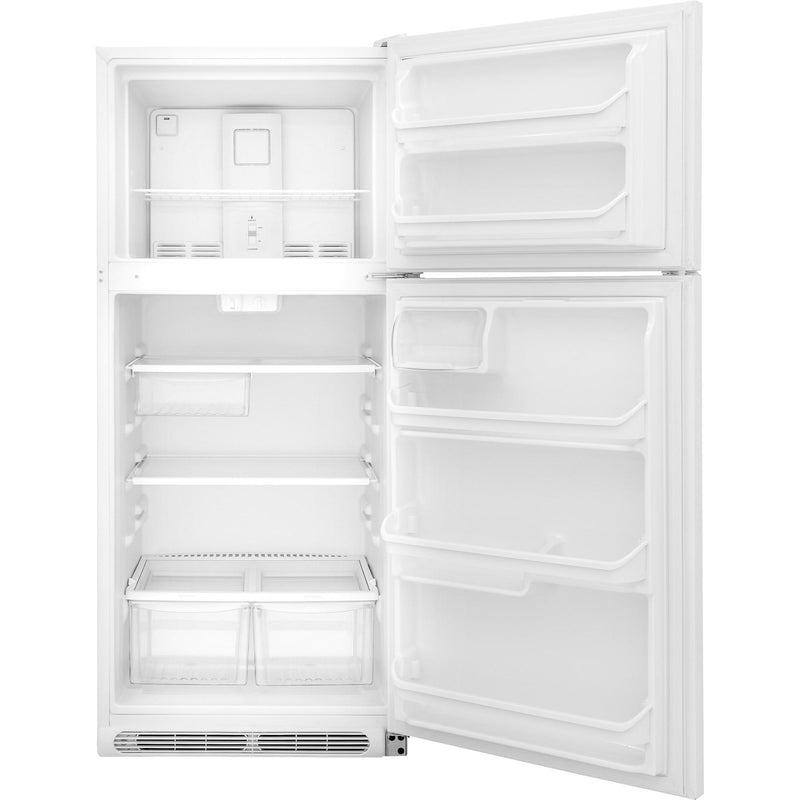 Frigidaire 30-inch, 20.4 cu. ft. Top Freezer Refrigerator FFTR2021TW