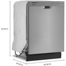 Whirlpool 24-inch Built-in Dishwasher WDF340PAMMWDF340PAMM