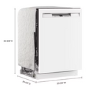 Maytag Front Control Dishwasher with PowerBlast Cycle (White)MDFS3924RW