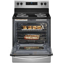 Whirlpool 30-inch Freestanding Electric Range with Keep Warm Setting (Stainless Steel) (WFC150M0JS)