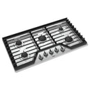 Whirlpool 36-inch, Built-in, Gas Cooktop with EZ-2-Lift™ WCG55US6HSWCG55US6HS