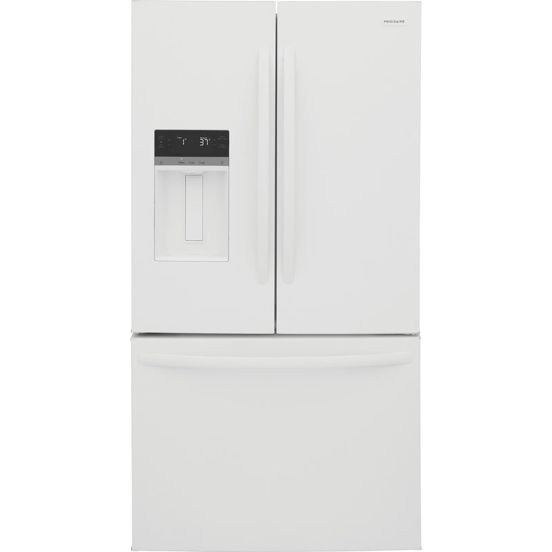 Frigidaire 36-inch, 27.8 cu. ft. French 3-Door Refrigerator with Dispenser FRFS2823AW