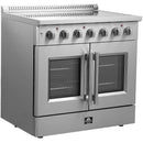 Forno Galiano 36-inch Freestanding French Door Electric Range FFSEL6917-36