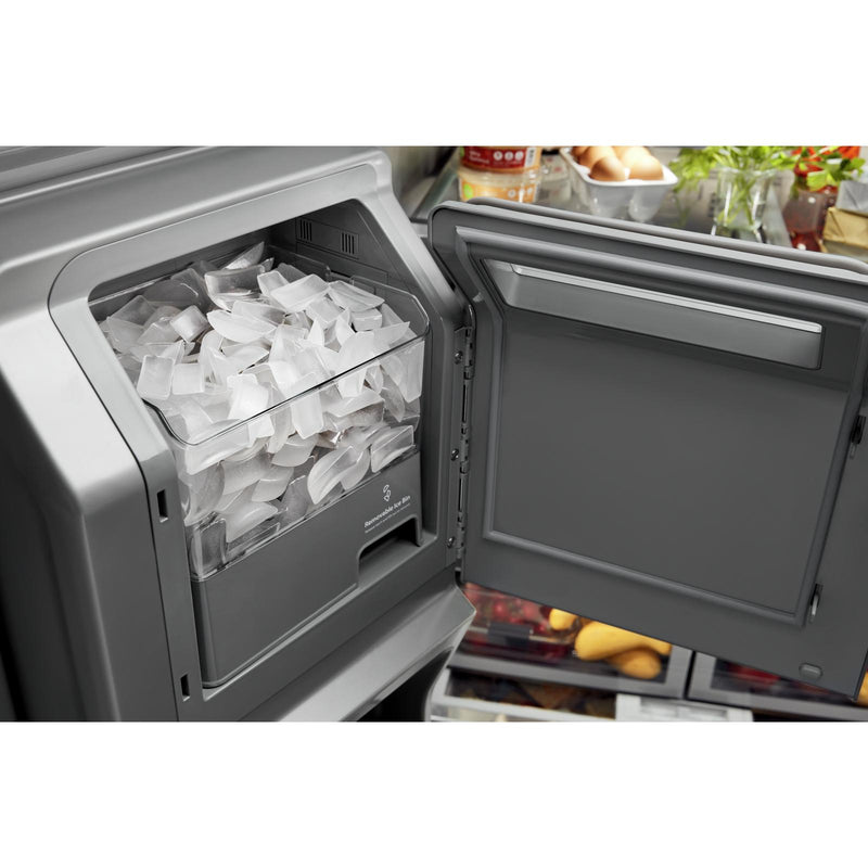 KitchenAid French 3-Door Refrigerator with External Water and Ice Dispensing System KRFF577KPS (KRFF577KPS)