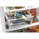 Frigidaire 30-inch, 18 cu.ft. Freestanding Top Freezer Refrigerator with LED Lighting FFHT1832TP