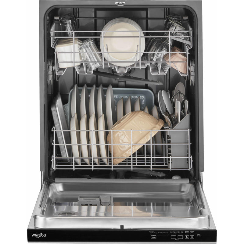 (WDP560HAMZ) Whirlpool 24-inch Built-in Dishwasher with Boost Cycle WDP560HAMZ