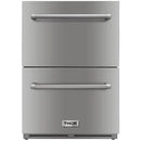 Thor Kitchen 24-inch, 5.3 cu.ft. Under-Counter Refrigerator Drawer with Digital Display TRF2401U