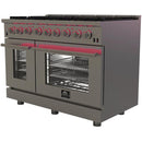 Forno Massimo 48-inch Freestanding Gas Range FFSGS6239-48FFSGS623948