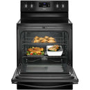 Whirlpool 30-inch Freestanding Electric Range with FlexHeat™ WFE320M0EBWFE320M0EB