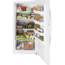 GE 14.1 cu.ft. Upright Freezer with Turbo Freeze FUF14SMRWWFUF14SMRWW