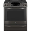GE Profile 30-inch Slide-In Gas Range with No Preheat Air Fry PGS930BPTS