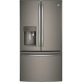 GE Profile 36-inch, 22.2 cu.ft. Counter-Depth French 3-Door Refrigerator with Keurig® K-Cup® Brewing System PYE22PMKES