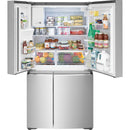 Frigidaire Gallery 36-inch, 21.5 cu. ft. Counter-Depth French 4-Door Refrigerator with Ice Maker GRQC2255BF