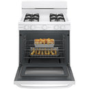 Hotpoint 30-inch Freestanding Gas Range RGBS200DMWW