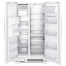Whirlpool 33-inch, 21.4 cu. ft. Side-By-Side Refrigerator WRS321SDHW (White) (WRS321SDHW)