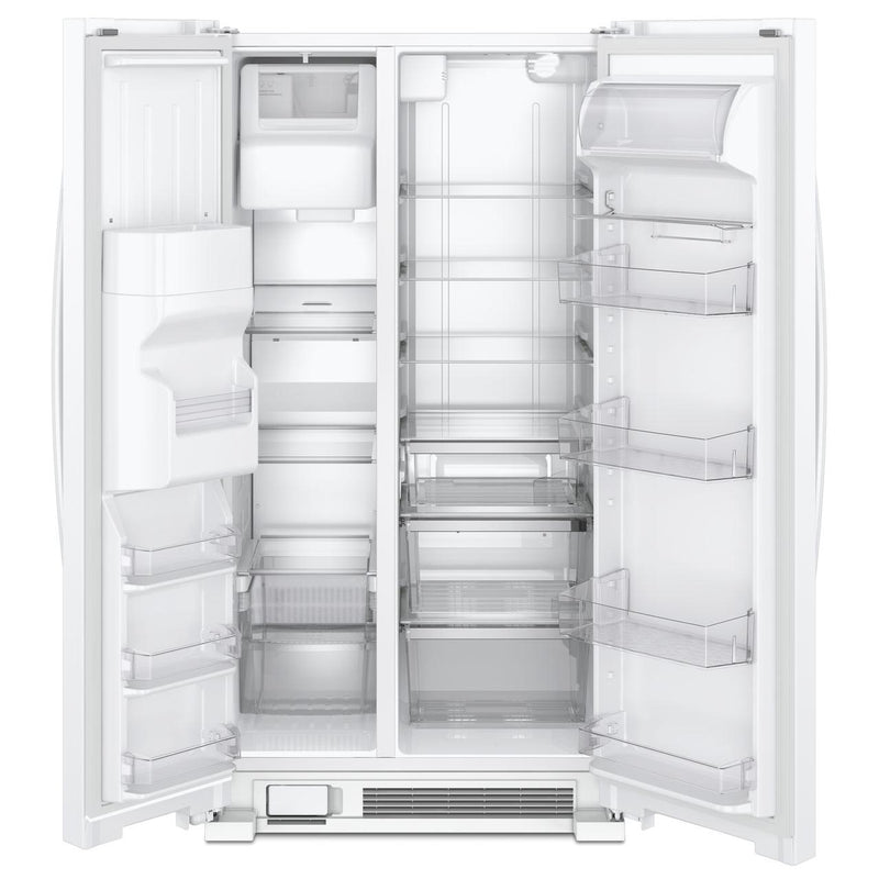 Whirlpool 33-inch, 21.4 cu. ft. Side-By-Side Refrigerator WRS321SDHW (WRS321SDHW)