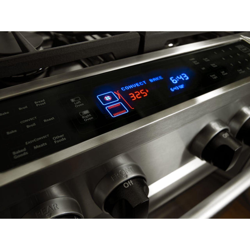 KitchenAid 48-inch Freestanding Dual-Fuel Range with Even-Heat™ KDRS483VBK IMAGE 5