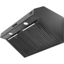 Forno Bari 30-inch Espresso Under Cabinet Range Hood FRHUC5255-30BLK