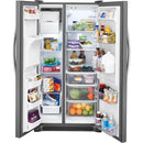 Frigidaire 36-inch, 25.6 cu. ft. Side-By-Side Refrigerator FFSS2615TS (FFSS2615TS)