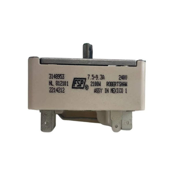 Whirlpool Range Surface Element Control Switch (WP3148953)