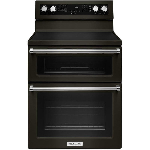 KitchenAid 30-inch Freestanding Electric Range KFED500EBS IMAGE 1