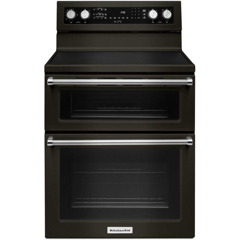 KitchenAid 30-inch Freestanding Electric Range KFED500EBS IMAGE 1