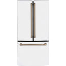 Café 33-inch, 18.6 cu. ft. Counter-Depth French 3-Door Refrigerator CWE19SP4NW2