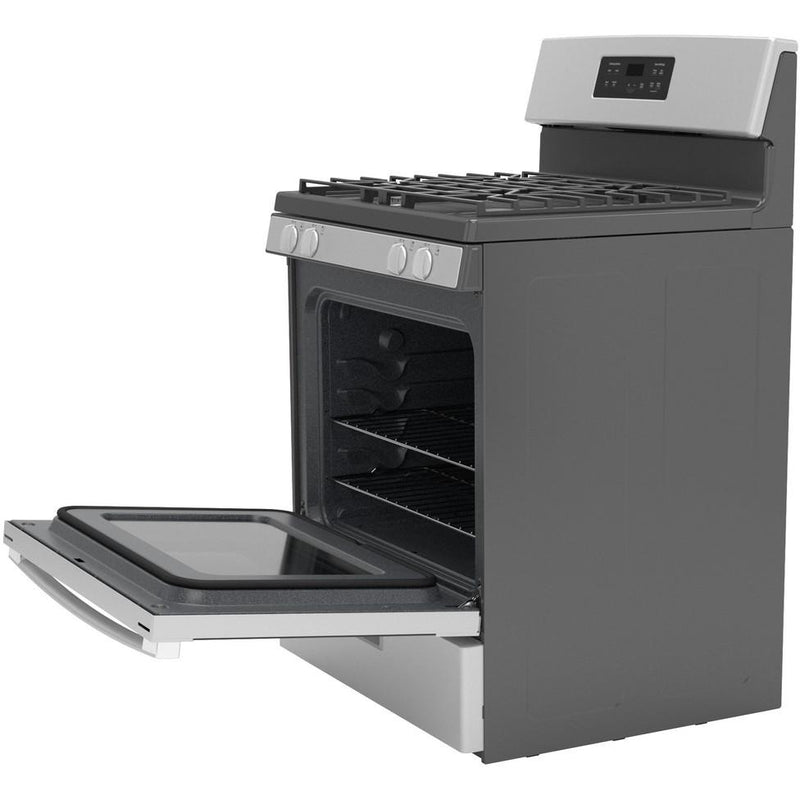 GE 30-inch Freestanding Gas Range with Precise Simmer Burner JGBS61RPSS