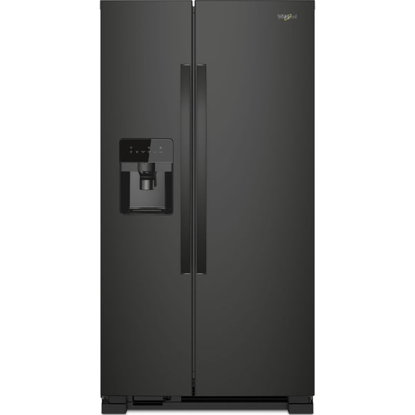 Whirlpool 33-inch, 21.4 cu. ft. Side-by-Side Refrigerator WRS311SDHB