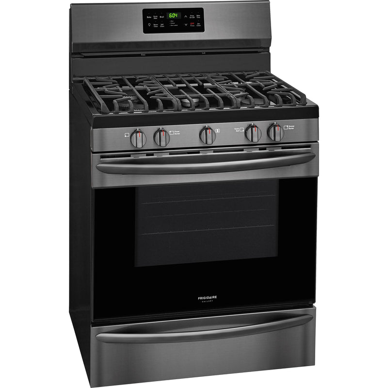 Frigidaire Gallery 30-inch Freestanding Gas Range With Quick Bake Convection FGGF3036TD IMAGE 4