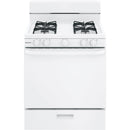 Hotpoint 30-inch Freestanding Gas Range RGBS300DMWW