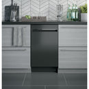 GE Profile 18-inch Built-in Dishwasher PDT145SGLBB (Black) (PDT145SGLBB)