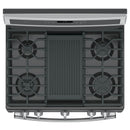 GE Profile 30-inch Freestanding Gas Range PGB930SEJSS