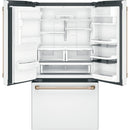 Caf? 36-inch, 27.8 cu.ft. Freestanding French 3-Door Refrigerator with Hot Water Dispenser CFE28TP4MW2CFE28TP4MW2