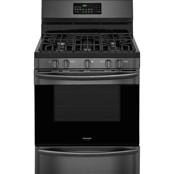 Frigidaire Gallery 30-inch freestanding gas range with Effortless™ Convection FGGF3059TD IMAGE 1