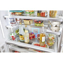 Whirlpool 36-inch, 23.8 cu. ft. Counter-Depth French 3-Door Refrigerator (Black)WRF954CIHB
