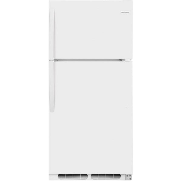 Frigidaire 28-inch, 14.5 cu. ft. Top Freezer Refrigerator FFHT1514TW IMAGE 1