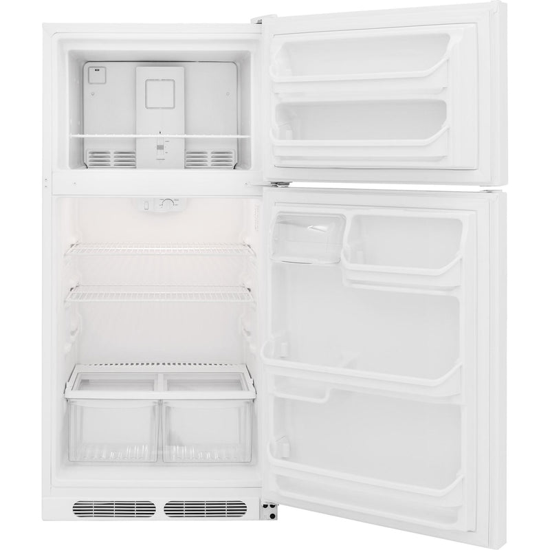 Frigidaire 28-inch, 14.5 cu. ft. Top Freezer Refrigerator FFHT1514TW IMAGE 3